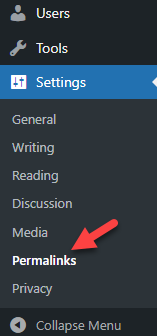 Permalinks Settings Permalinks Settings
