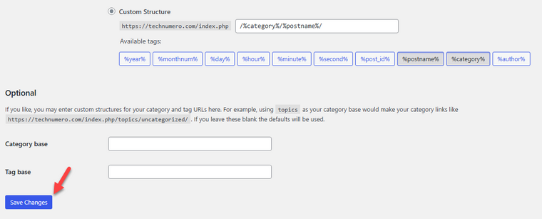 Save permalinks Save permalinks - Best SEO Friendly Permalink Structure