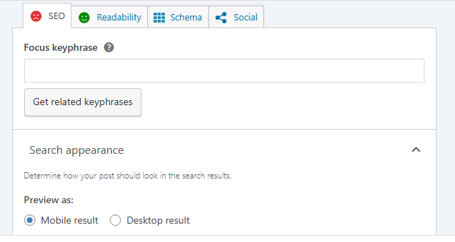 Yoast Block Editor Yoast Block Editor