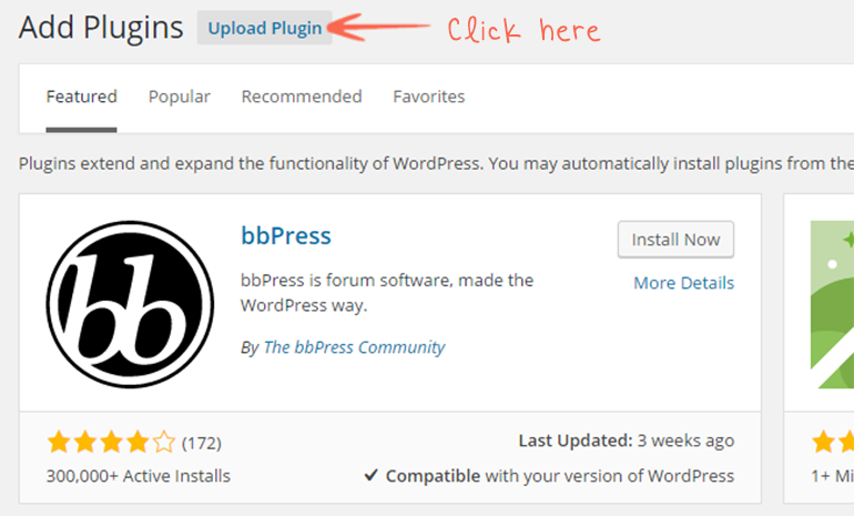 add new upload plugin