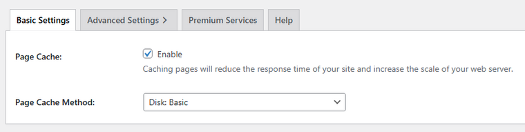 basic settings basic settings