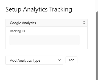 GA Tracking GA Tracking