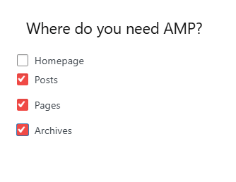 Where Do You Need AMP Where Do You Need AMP