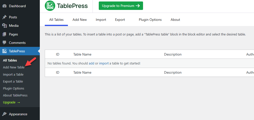How to Create Tables in WordPress (Easy Guide 2025)