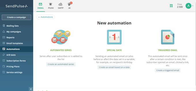 Three Email Automation Options