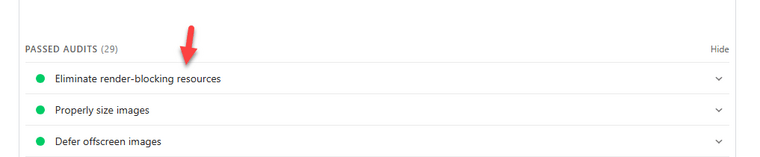 Eliminate Render Blocking Files Eliminate Render Blocking Files