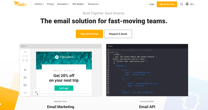 MailJet email marketing with unlimited contacts MailJet - Email Marketing with Unlimited Contacts