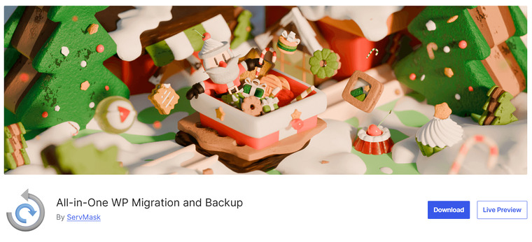 All in One WP Migration and Backup