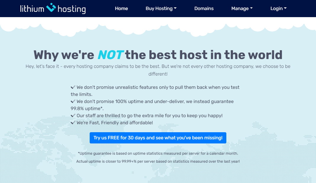 Lithium Hosting 30 Days Free Hosting for trial Lithium Hosting - 30 Days Free Hosting for trial