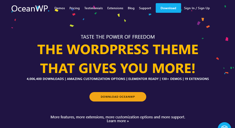 oceanwp theme for business WordPress Theme that Gives You More - OceanWP