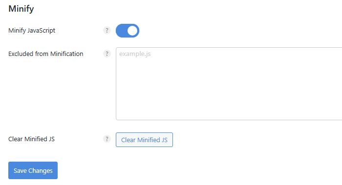 JS Minify JS Minify