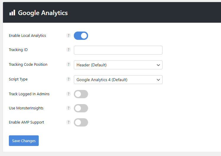 Perfmatters Analytics Perfmatters Analytics