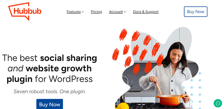 Hubbub Hubbub - Best WordPress Social Sharing Plugins