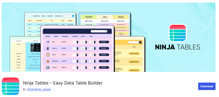 Ninja Tables Ninja Tables