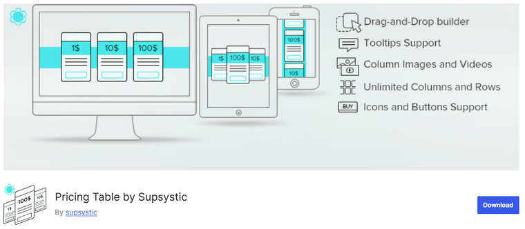 Pricing Table by Supsystic Pricing Table by Supsystic