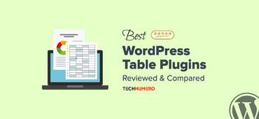 Best WordPress Table Plugins