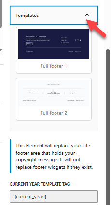 all templates