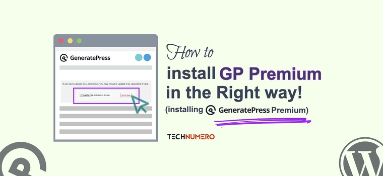 How to install GP Premium