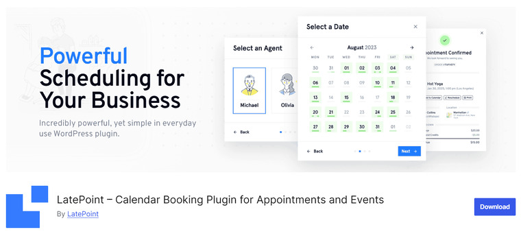LatePoint - BookingPress Alternatives