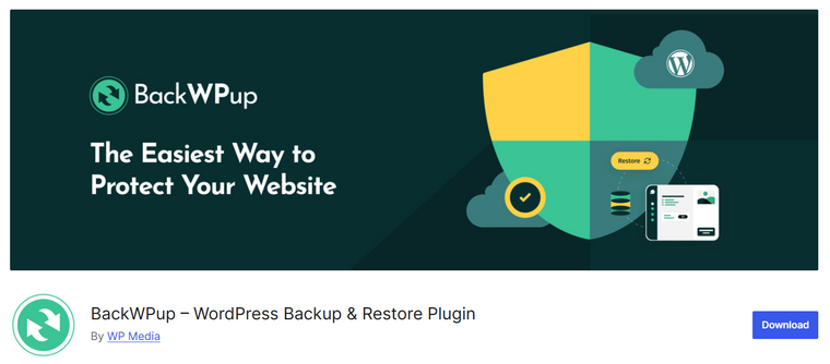 BackWPup - UpdraftPlus Alternatives