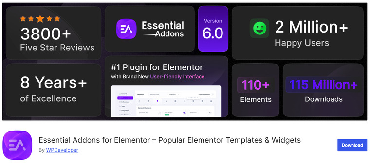 Essential Addons for Elementor