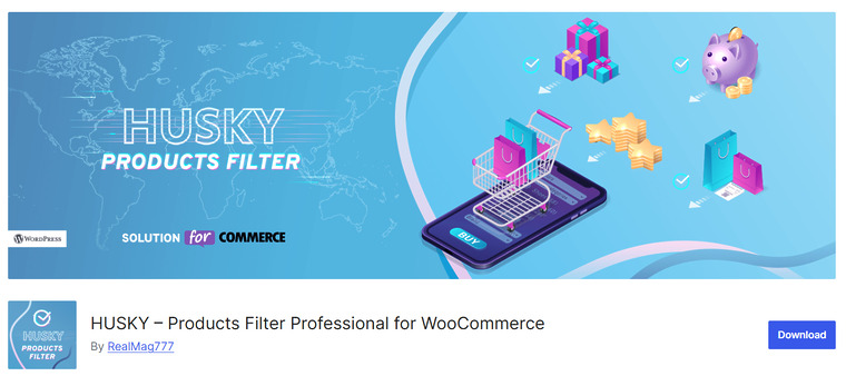 HUSKY – Products Filter