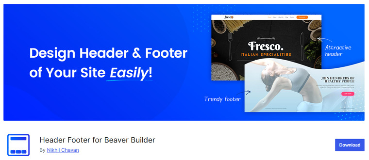 Header Footer for Beaver Builder Header Footer for Beaver Builder - WordPress Beaver Builder Add-ons