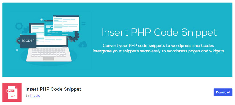 Insert PHP Code Snippet Insert PHP Code Snippet
