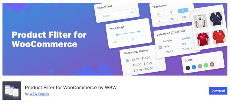 Product Filter for WooCommerce by WBW - WooCommerce Product Filter Plugins