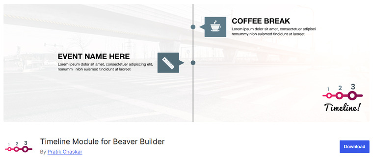 Timeline Module for Beaver Builder Timeline Module for Beaver Builder