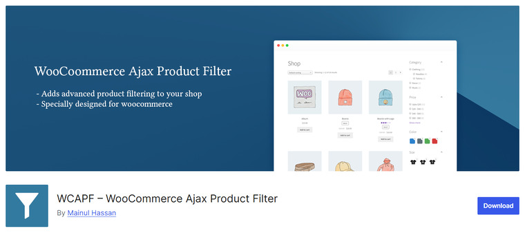 WCAPF – WooCommerce Ajax Product Filter - WooCommerce Product Filter Plugins