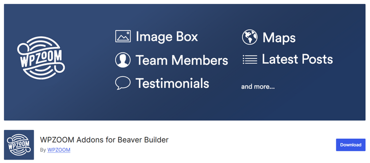 WPZOOM Addons for Beaver Builder WPZOOM Addons for Beaver Builder