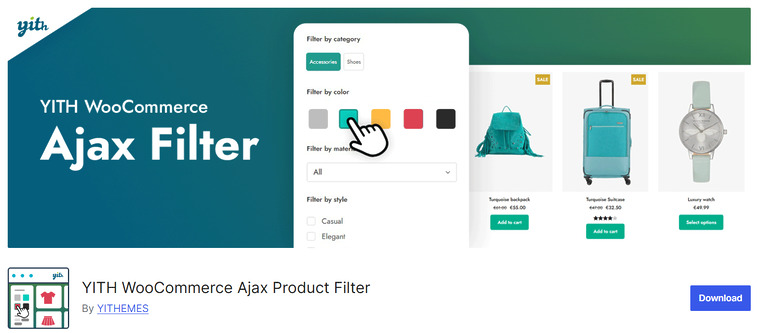 YITH WooCommerce Ajax Product Filter - WooCommerce Product Filter Plugins
